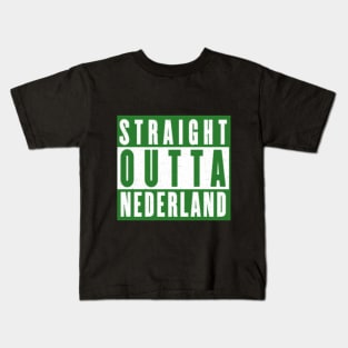 Straight Outta Nederland Kids T-Shirt
